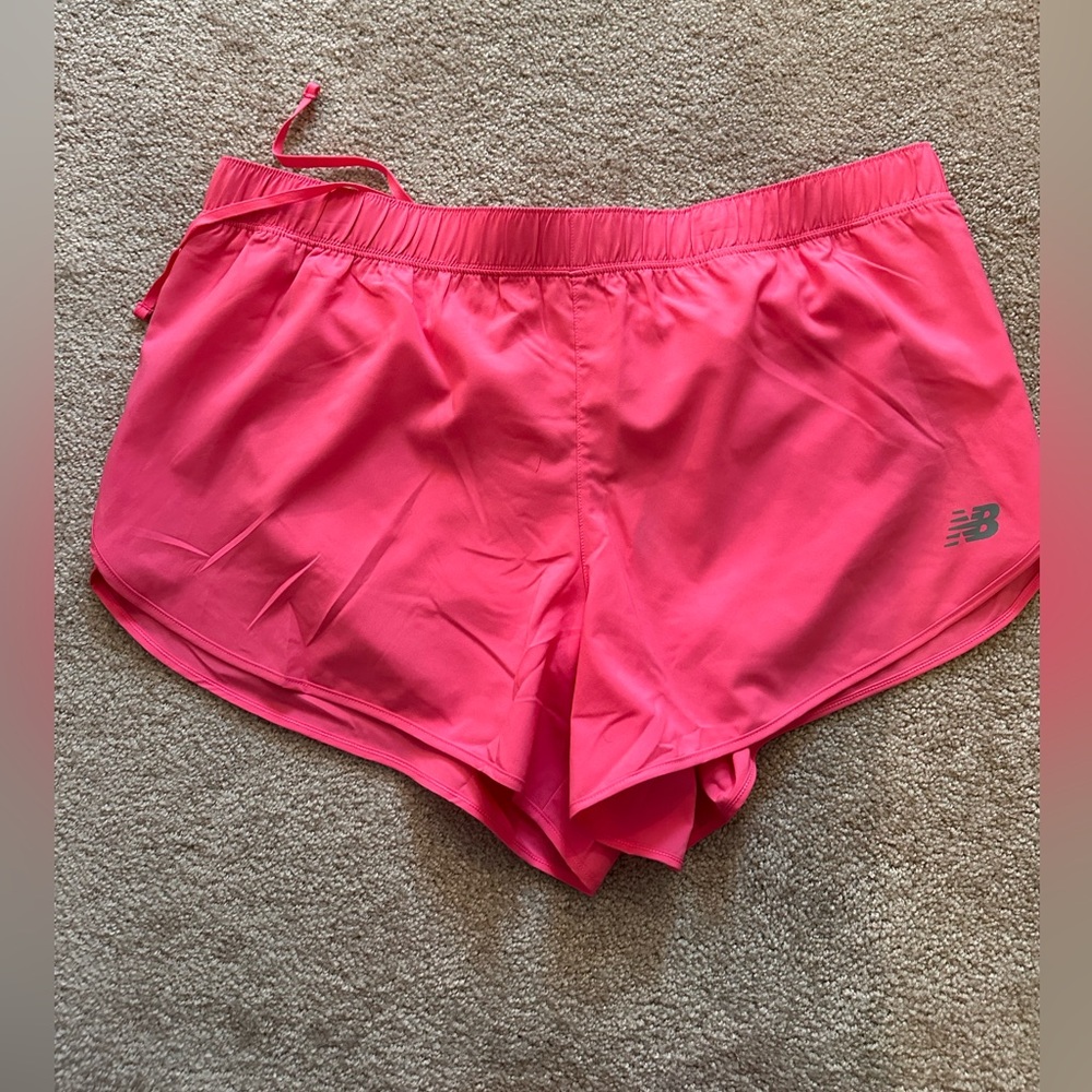 SOLD New Balance Women’s Magenta Runner Shorts XL - New With Tags!
